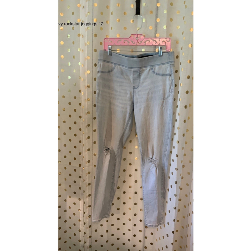 Old Navy jeans. Rockstar skinny size 12